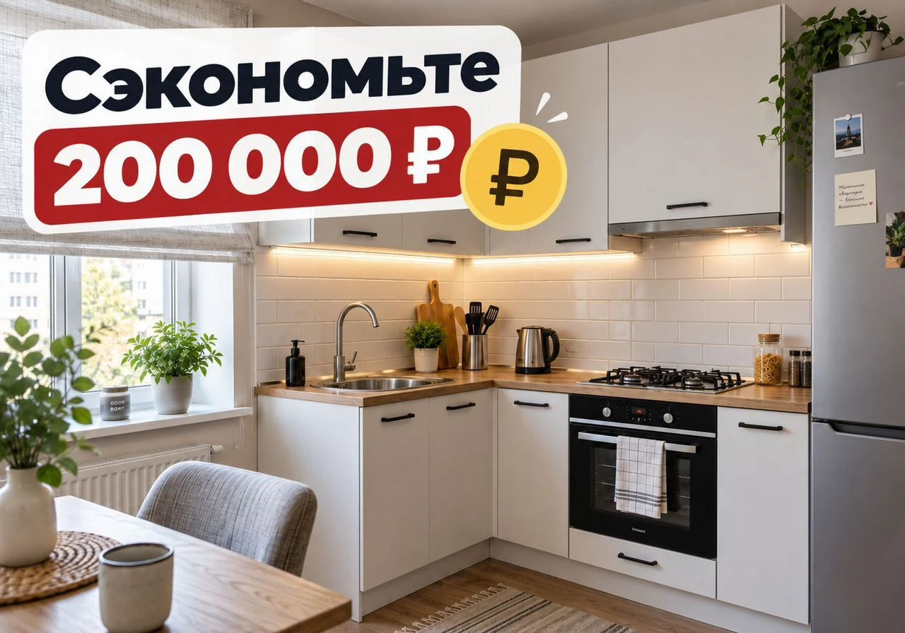 Кухня на заказ под ключ от производителя